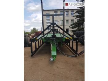 Remorque plateau agricole neuf Dinapolis Bale trailer with hydraulic sides: photos 1